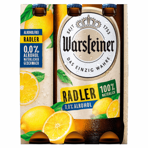 Warsteiner Radler 0.0% - PLUS