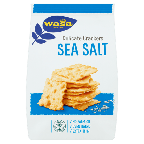 Wasa Delicate cracker sea salt - Dirk