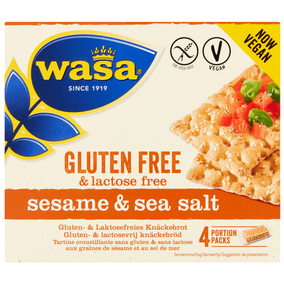 Wasa Glutenvrij sesam & zeezout - Dirk