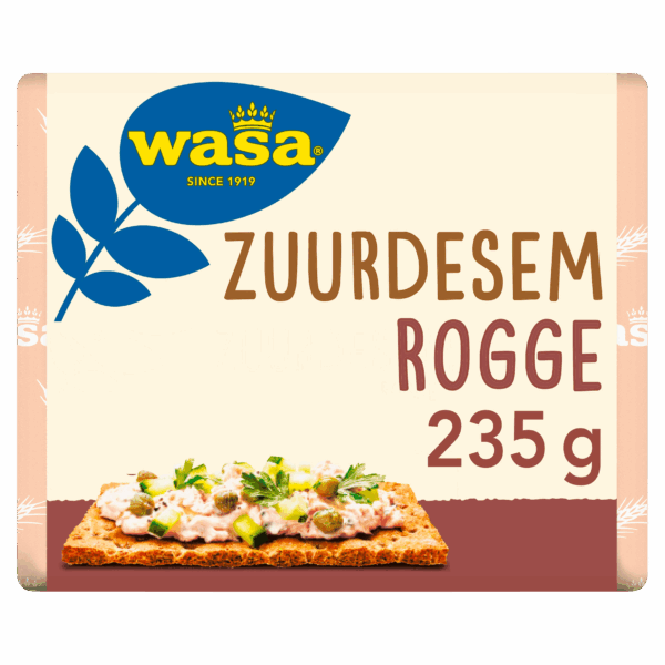 Wasa Knäckebröd Zuurdesem Rogge - PLUS