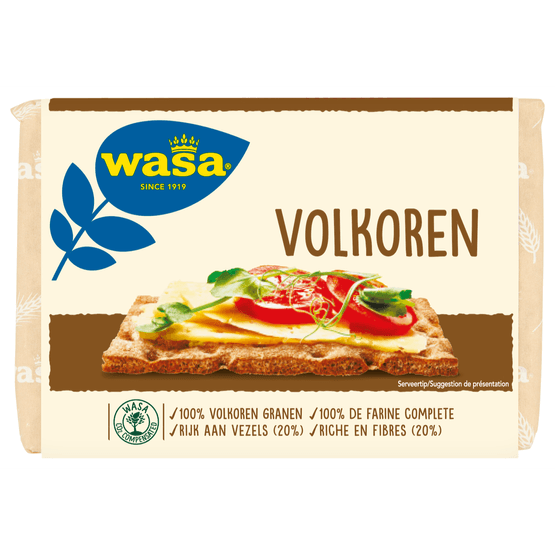 Wasa Knäckebröd volkoren - Dirk