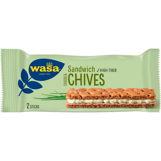Wasa Sandwich cream cheese & chives - Dirk