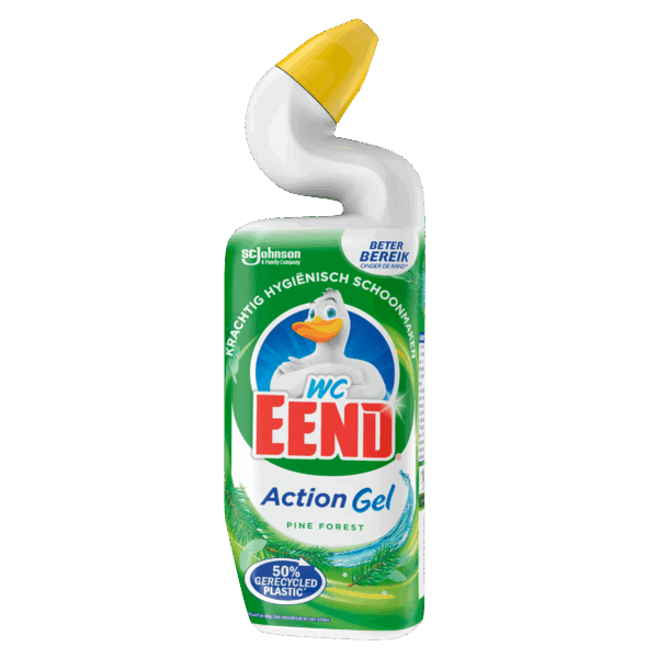 Wc Eend Toiletreiniger Action Gel Pine Fresh - PLUS