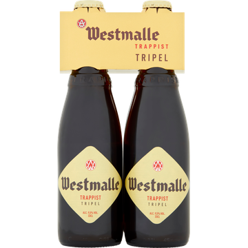 Westmalle - Trappist Tripel - Fles - 4 x 330ML - JUMBO