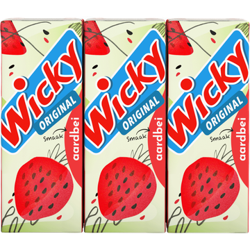 Wicky Aardbei Orginial - JUMBO