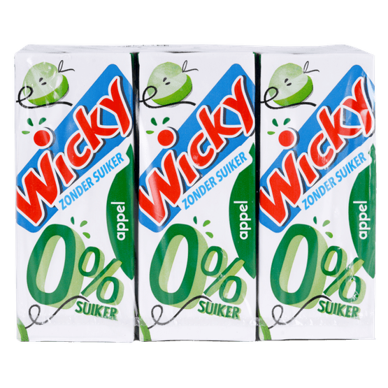 Wicky Appel 0% 6x20 cl - Dirk