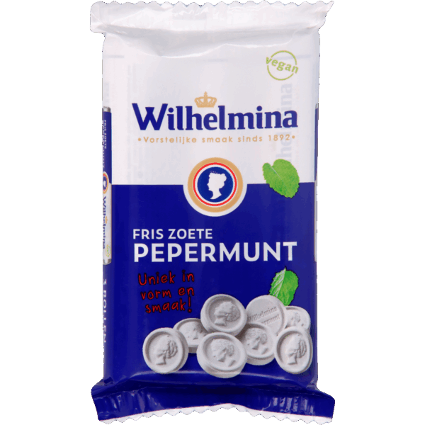 Wilhelmina Pepermunt 3-pack rol vegan - PLUS
