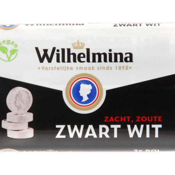 Wilhelmina ZwartWit Vegan 3-pack - PLUS