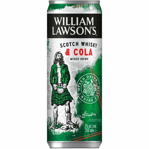 William Lawson's Whiskey cola - PLUS