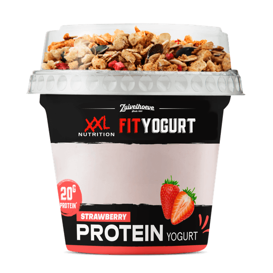 XXL Fit Yoghurt granola aardbei - Dirk