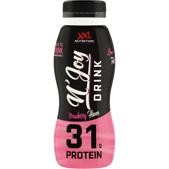 XXL NUTRITION Njoy protein drink aardbei - Dirk