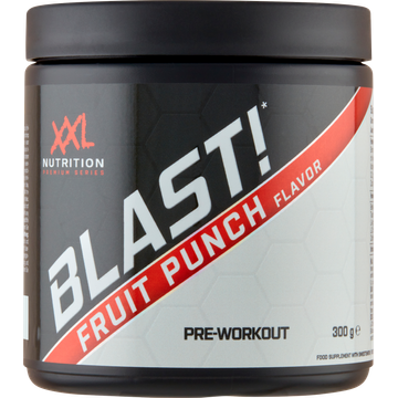 XXL Nutrition Blast! Fruit Punch Flavor Pre-Workout - JUMBO