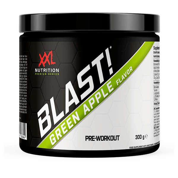 XXL Nutrition Blast! Pre-workout green apple - PLUS