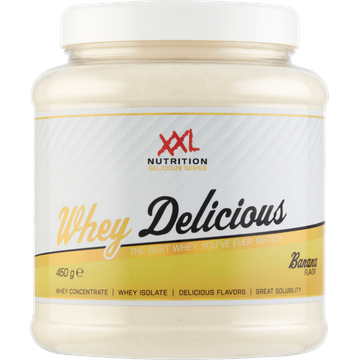 XXL Nutrition Whey Delicious Banana Flavor - JUMBO