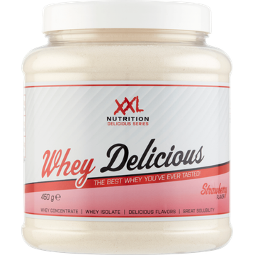 XXL Nutrition Whey Delicious Strawberry Flavor - JUMBO