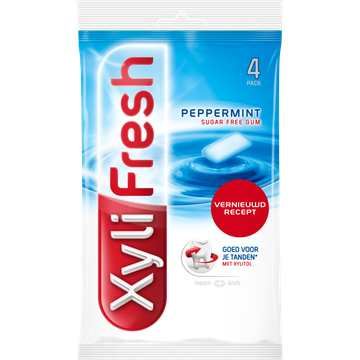 Xylifresh Peppermint Sugar Free Gum - JUMBO