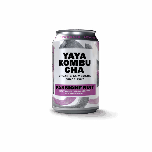 YAYA Kombucha Passionfruit - PLUS