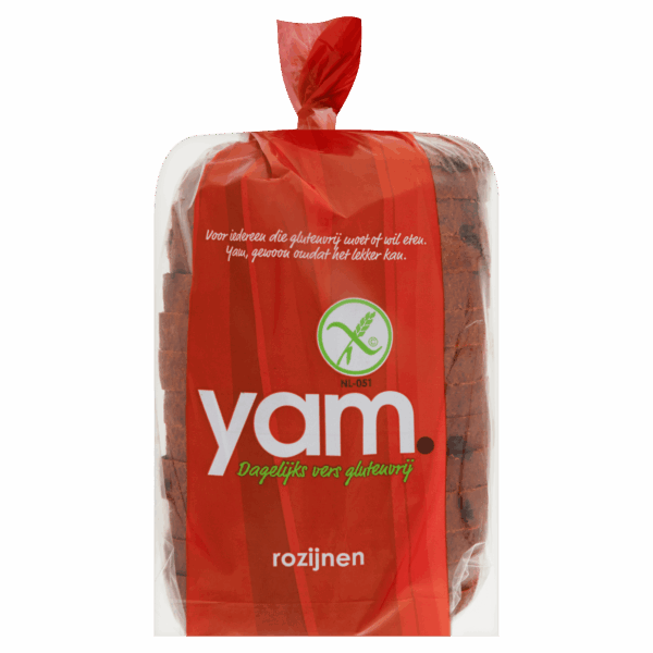 Yam Rozijn Glutenvrij - PLUS