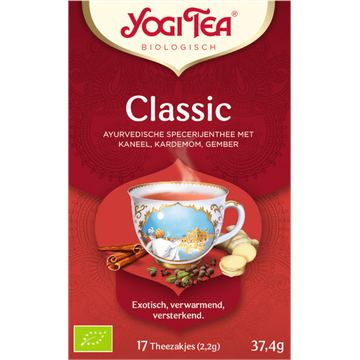 Yogi Tea Biologisch Classic Thee 17 Stuks - JUMBO