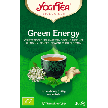 Yogi Tea Biologisch Green Energy Thee 17 Stuks - JUMBO