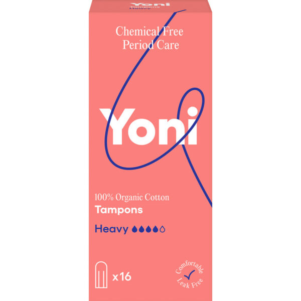 Yoni Tampons van Biologisch Katoen - Heavy - Albert Heijn