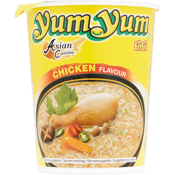 Yum Yum Instant Noedels Kipsmaak Cup - JUMBO