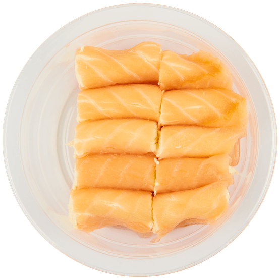 Zalmrolletjes met roomkaas - Dirk