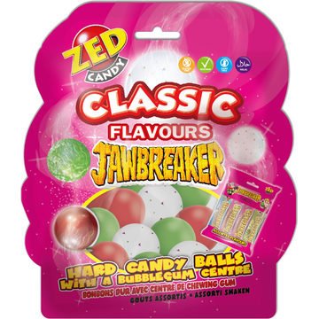Zed Candy Classic Flavours Jawbreaker 16 Stuks - JUMBO