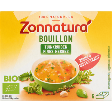 Zonnatura Bio Bouillon Tuinkruiden - JUMBO
