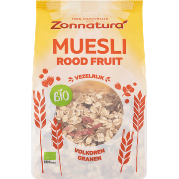 Zonnatura Biologische Muesli Rood Fruit - JUMBO