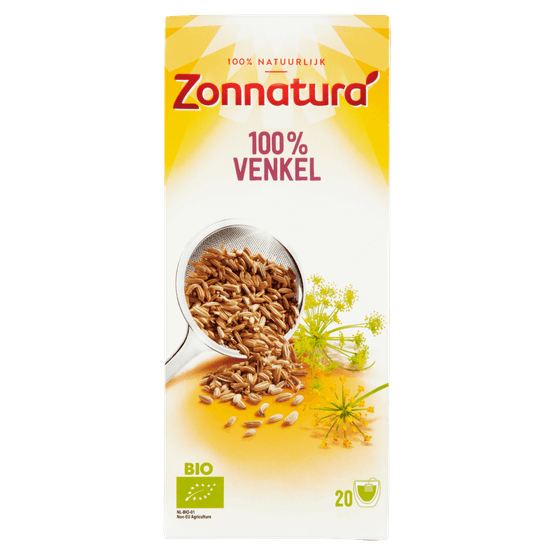 Zonnatura Biologische kruidenthee venkel - Dirk