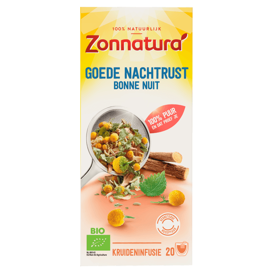 Zonnatura Kruidenthee goede nachtrust - Dirk