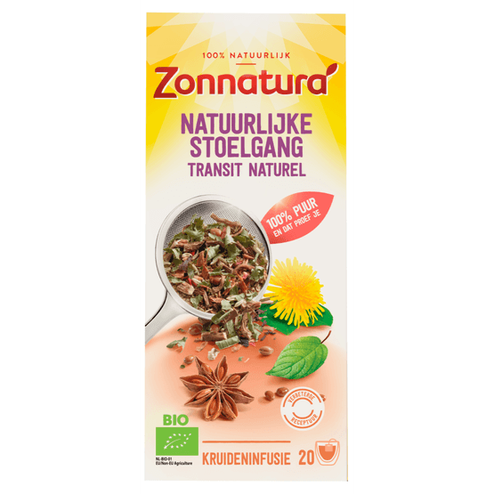 Zonnatura Kruidenthee natuurlijke stoelgang - Dirk