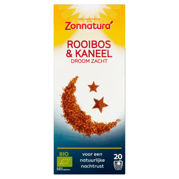 Zonnatura Rooibos & Kaneel Droom Zacht thee - PLUS