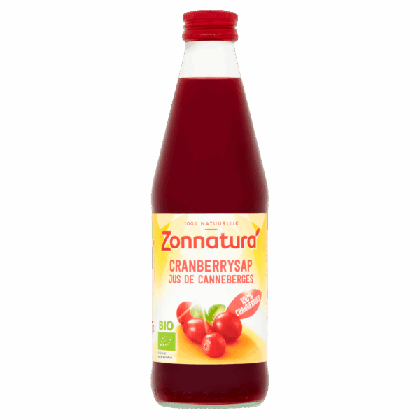 Zonnatura Sap cranberry puur bio - PLUS