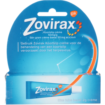 Zovirax Aciclovir koortslip crème (50 mg/g) - JUMBO