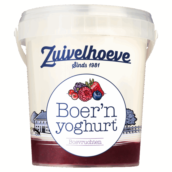 Zuivelhoeve Boer'n Yoghurt Bosvruchten - PLUS