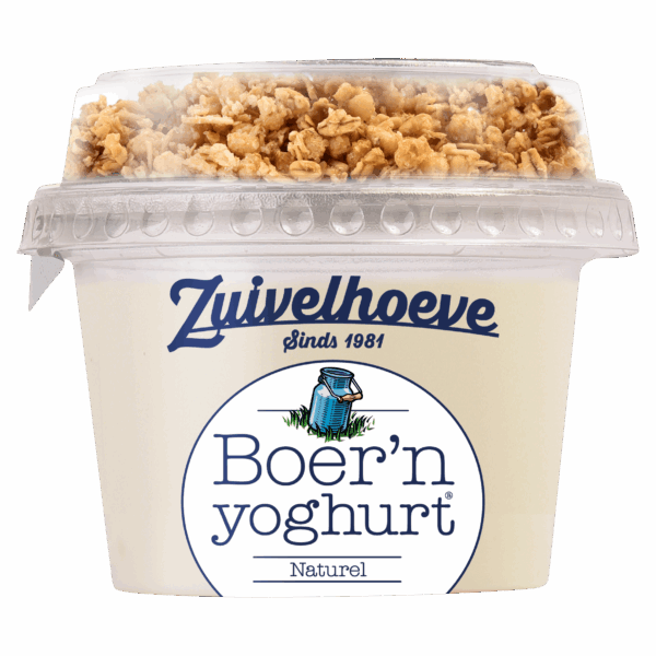 Zuivelhoeve Boer'n Yoghurt muesli naturel - PLUS