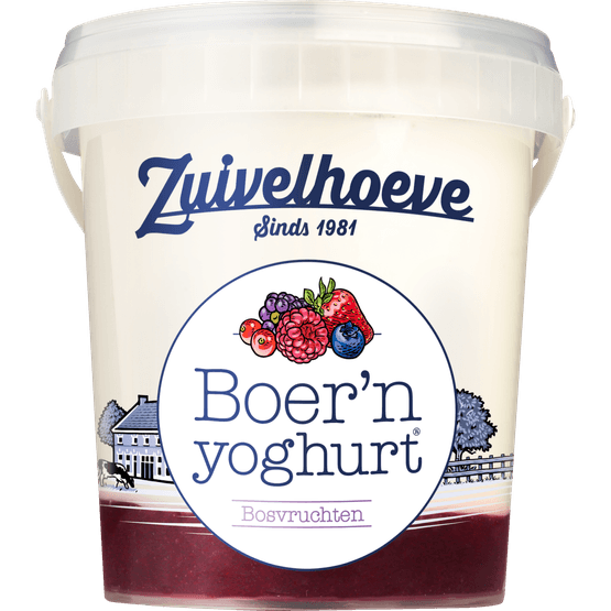 Zuivelhoeve Boern yoghurt bosvruchten - Dirk