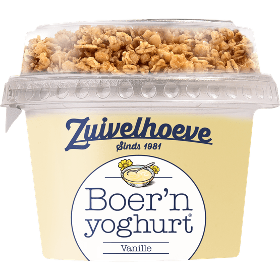 Zuivelhoeve Boern yoghurt muesli vanille - Dirk