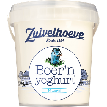 Zuivelhoeve Boer'n yoghurt® Naturel - JUMBO