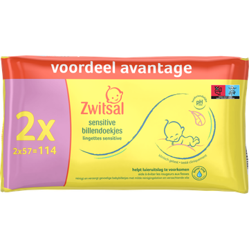 Zwitsal Billendoekjes Voordeelverpakking Sensitive - JUMBO