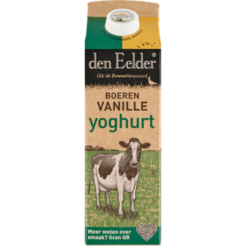 den Eelder Boeren Vanille Yoghurt 1 L - JUMBO