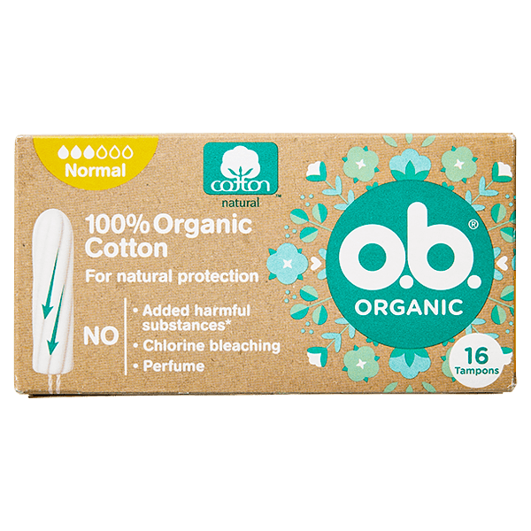 o.b. Organic Normal Tampons - PLUS